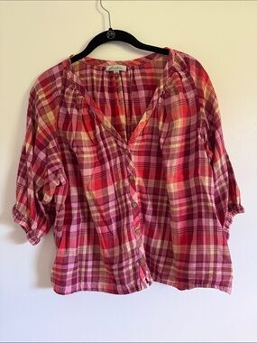 Sendero Provisions Plaid Blouse